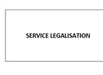 Service légalisation